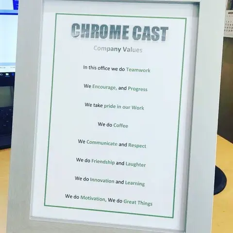 Denture and framework example 8 Chrome Cast Dental Laboratory East Sussex