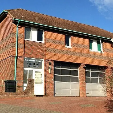 Denture and framework example 16 Chrome Cast Dental Laboratory East Sussex