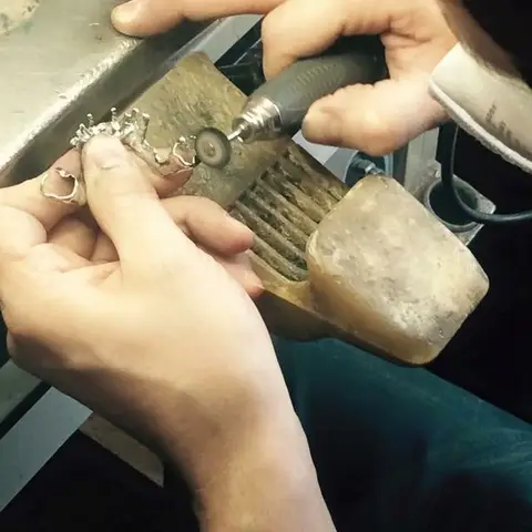 Denture and framework example 28 Chrome Cast Dental Laboratory East Sussex