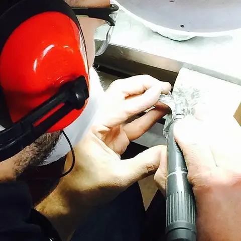 Denture and framework example 46 Chrome Cast Dental Laboratory East Sussex